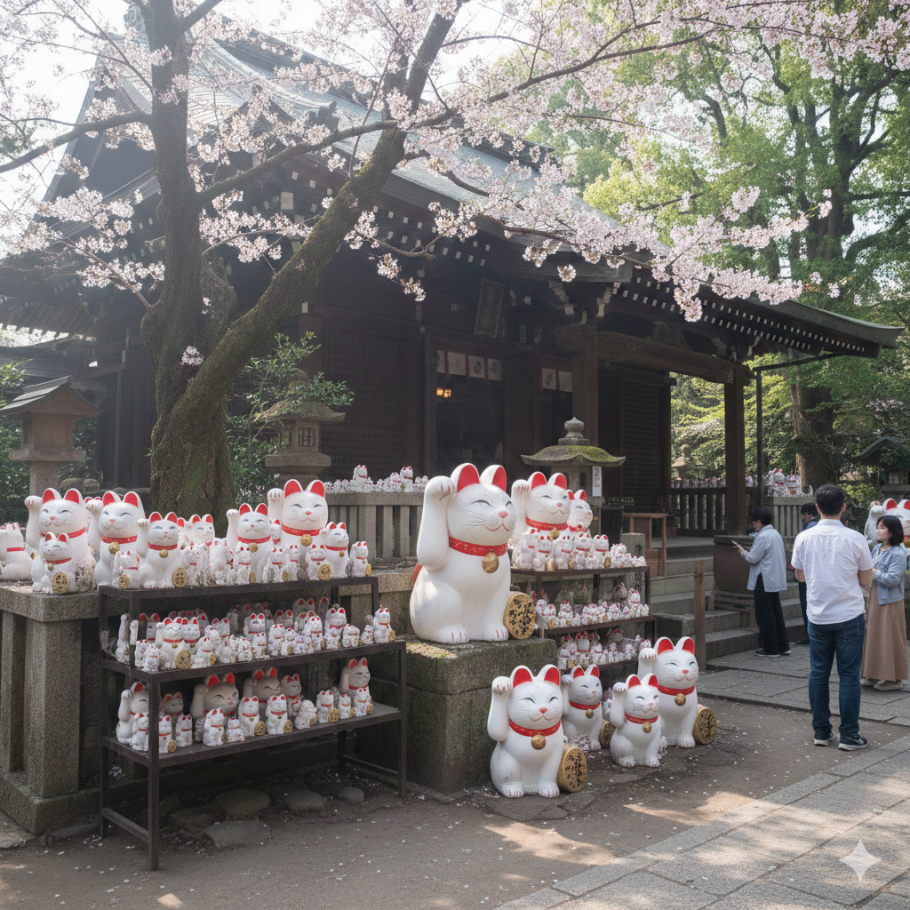 Gotokuji Temple Tokyo: Asal Usul Maneki Neko